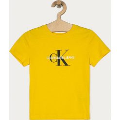 Calvin Klein Jeans - T-shirt dziecięcy 104-176 cm. Czerwone t-shirty chłopięce Calvin Klein Jeans, z nadrukiem, z bawełny, bez rękawów. Za 159,90 zł.