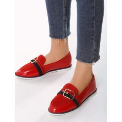 Czerwone Mokasyny One Fairytale. Czerwone mokasyny damskie Multu. Za 39,99 zł.