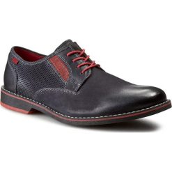 Derby męskie: Półbuty LASOCKI FOR MEN - MI07-C100-127-11 Granatowy Ciemny