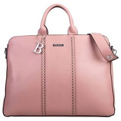 Bulaggi Laurie laptop 30695 Pastel różowy. Różowe torby na laptopa Bulaggi, bez wzorów. W wyprzedaży za 314,00 zł.