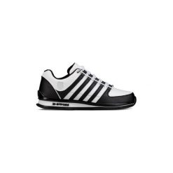 Buty K-Swiss Rinzler Sp. Białe trampki męskie K-SWISS, bez wzorów, bez zapięcia. Za 201,96 zł.