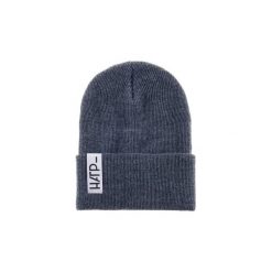 CZAPKA BEANIE GRAY MELANGE. Szare czapki damskie marki Harp Team, z dzianiny. Za 59,00 zł.
