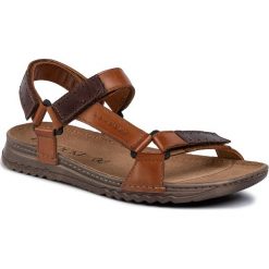 Sandały LASOCKI FOR MEN - MI07-A612-A472-17 Brown1. Pomarańczowe klapki męskie Lasocki For Men, ze skóry, bez zapięcia. Za 99,99 zł.
