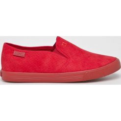 Big Star - Tenisówki. Czerwone trampki i tenisówki damskie BIG STAR, bez wzorów, z gumy, bez zapięcia. W wyprzedaży za 59,90 zł.
