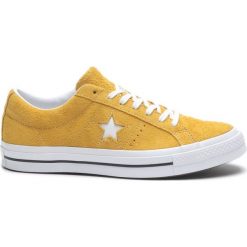 Converse One Star Tenisówki Żółty. Żółte trampki męskie Converse, ze skóry, retro. Za 412,95 zł.