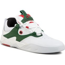 Sneakersy DC - Kalis Se ADYS100507 White/Green(WGN). Zielone sneakersy męskie DC, bez zapięcia. W wyprzedaży za 299,00 zł.