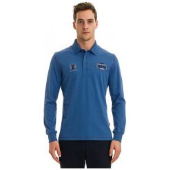 Galvanni Koszulka Polo Męska Redcliffe M Niebieski. Niebieskie koszulki męskie marki GALVANNI, m, bez wzorów, z bawełny, eleganckie, polo, bez rękawów. W wyprzedaży za 299,00 zł.