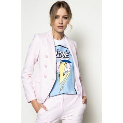 Żakiet Pinko Grondaie PE 20 BLK01 1G14TE 2845. Białe marynarki damskie Pinko, bez wzorów, z elastanu. Za 1269,00 zł.
