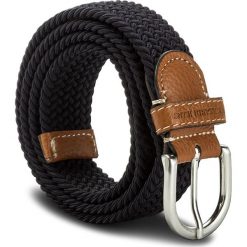 Pasek Damski TRUSSARDI JEANS - Belt Twist 71L00037 U280. Niebieskie paski damskie Trussardi Jeans, w paski, z jeansu. W wyprzedaży za 259,00 zł.