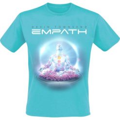 Devin Townsend Meditation T-Shirt jasnoniebieski. Niebieskie koszulki męskie Devin Townsend, l, z nadrukiem, z okrągłym kołnierzem. Za 74,90 zł.