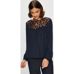 Only - Bluzka. Czarne bluzki z odkrytymi ramionami ONLY, z bawełny, casualowe, z okrągłym kołnierzem. Za 129,90 zł.