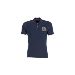 Koszulki polo z krótkim rękawem Napapijri EXLEY. Niebieskie koszulki męskie Napapijri, s, bez wzorów, z krótkim rękawem. Za 353,40 zł.
