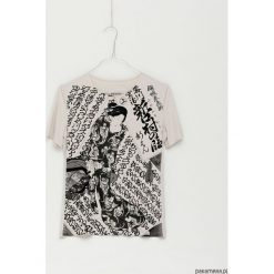 Kunisada no.10 light beige. Brązowe bluzki damskie Pakamera, bez wzorów, z wiskozy, bez kołnierzyka, bez rękawów. Za 149,00 zł.