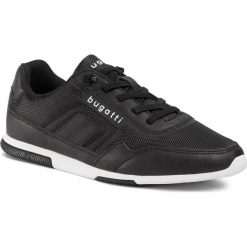 Sneakersy BUGATTI - 325-86702-5000-1000 Black. Czarne półbuty męskie Bugatti, bez wzorów, ze skóry ekologicznej, bez zapięcia. Za 239,99 zł.