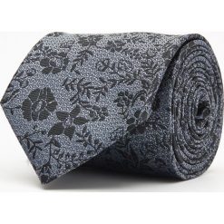 Krawat kwiaty grafit 101. Krawaty męskie Recman, w kwiaty. Za 69,00 zł.