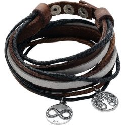 Mysterium® Tree Of Life Bransoletka z ekoskóry brązowy. Pomarańczowe bransoletki damskie marki Mysterium®, srebrne. Za 54,90 zł.