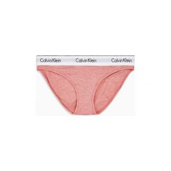 Figi Calvin Klein Jeans 0000F3787E BIKINI. Różowe skarpetki damskie Calvin Klein Jeans, bez wzorów, z jeansu. Za 90,35 zł.
