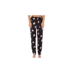 Spodnie z lejącego materiału Manila Grace PANT STAMP. Czarne spodnie damskie Manila Grace. Za 714,75 zł.