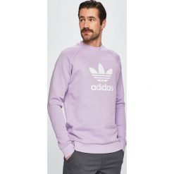 Adidas Originals - Bluza. Fioletowe bluzy męskie adidas Originals, s, z nadrukiem, z elastanu, z okrągłym kołnierzem, bez rękawów, bez kaptura. Za 249,90 zł.
