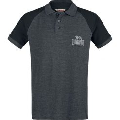 Lonsdale London Inhurst Koszulka Polo czarny (Anthracite)/czarny. Czarne koszulki polo marki Lonsdale London, l, z nadrukiem. Za 99,90 zł.