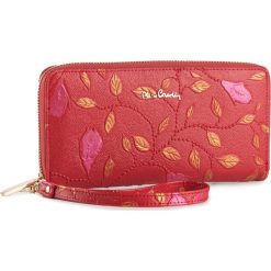 Duży Portfel Damski PIERRE CARDIN - 04 PLANT 119 Czerwony. Czerwone portfele damskie Pierre Cardin, bez wzorów, ze skóry. Za 139,00 zł.