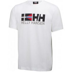 Helly Hansen T-Shirt Męski Rune Ss Tee, White Xl. Białe koszulki męskie Helly Hansen, xl, bez wzorów, sportowe, bez kołnierzyka, krótkie. W wyprzedaży za 99,00 zł.