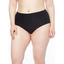 Figi klasyczne z wysokim stanem Chantelle SoftStretch C11370. Czarne figi damskie Chantelle, bez wzorów, z elastanu. Za 69,00 zł.