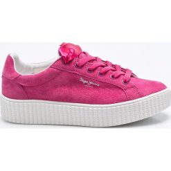 Pepe Jeans - Tenisówki Frida Seasons. Szare tenisówki damskie marki Pepe Jeans, z gumy. W wyprzedaży za 239,90 zł.
