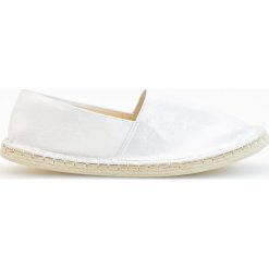 Tomsy damskie: Espadryle – Srebrny