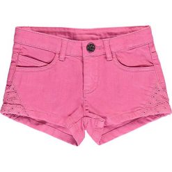 Brums - Szorty dziecięce 92-122 cm. Różowe spodenki dziewczęce Brums, bez wzorów, z elastanu, casualowe. W wyprzedaży za 59,90 zł.