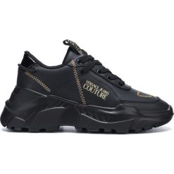 Versace Jeans Couture Tenisówki Czarny. Czarne trampki i tenisówki damskie z jeansu. Za 795,95 zł.