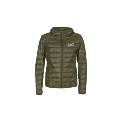 Kurtki pikowane Emporio Armani EA7 TRAIN CORE ID DOWN LIGHT HD. Zielone kurtki męskie marki Emporio Armani EA7, s, bez wzorów, bez kaptura. Za 599,20 zł.