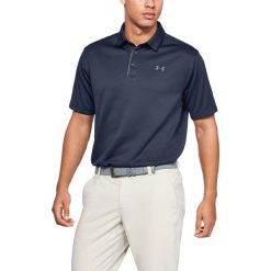 Under Armour Tech™ Polo Koszulka Niebieski. Niebieskie podkoszulki męskie Under Armour, m, bez wzorów, z poliesteru, bez rękawów. Za 188,95 zł.