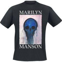 Marilyn Manson Halloween Painted Hollywood T-Shirt czarny. Czarne koszulki męskie marki Marilyn Manson, l, bez wzorów, bez kołnierzyka. Za 74,90 zł.