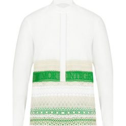Bluzka Tory Burch 54014. Białe bluzki damskie Tory Burch, s, bez wzorów, z bawełny, bez kołnierzyka, bez rękawów. W wyprzedaży za 1209,00 zł.