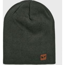 Viking - Czapka Gosta. Czarne czapki męskie marki Viking, na zimę, bez wzorów, z bawełny. W wyprzedaży za 39,90 zł.