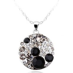 Naszyjniki damskie: Naszyjnik z kryształkami Swarovski – dł. 42 cm