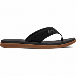Quiksilver Klapki męskie Haleiwa Plus 41 czarne. Czarne kapcie męskie Quiksilver, z nylonu. Za 175,00 zł.