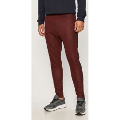 Adidas Performance - Spodnie. Czerwone spodnie męskie adidas Performance, s, z aplikacjami, z bawełny. Za 199,90 zł.