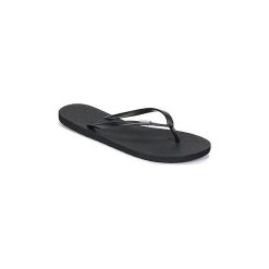 Japonki Roxy VIVA IV J SNDL BLK. Czarne klapki damskie Roxy, bez wzorów, bez obcasa. Za 59,00 zł.