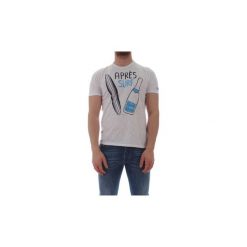 T-shirty z krótkim rękawem Mc2 Saint Barth SKYLAR. Białe t-shirty męskie Mc2 Saint Barth, xl, bez wzorów, bez kołnierzyka, krótkie. Za 273,37 zł.