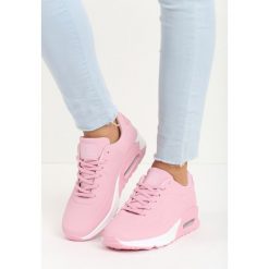 Różowe Buty Sportowe Cold Nights. Czerwone buty sportowe damskie marki Born2be, z materiału. Za 79,99 zł.
