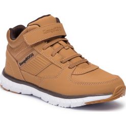 Sneakersy KANGAROOS - Caspo Ev Jr 18417 000 3015 Tan. Pomarańczowe półbuty damskie KangaROOS, ze skóry ekologicznej. Za 189,00 zł.