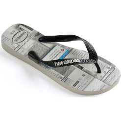 Havaianas - Japonki. Szare chodaki męskie Havaianas, z gumy. W wyprzedaży za 59,90 zł.