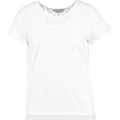Bluzki, topy, tuniki: NAF NAF OFOIL Tshirt z nadrukiem ecru