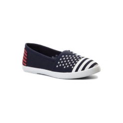 NYLON RED WS17229-1. Niebieskie trampki i tenisówki damskie z nylonu. Za 39,99 zł.