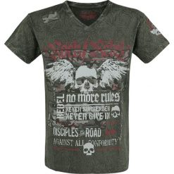 T-shirty męskie: Rock Rebel by EMP Heavy Soul T-Shirt oliwkowy