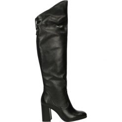 Kozaki - 6475 PEL NERO. Czarne buty zimowe damskie Venezia, ze skóry. Za 329,00 zł.