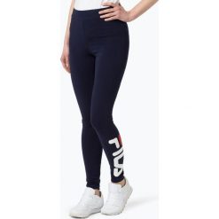 Legginsy sportowe damskie: FILA – Sportowe legginsy damskie, niebieski
