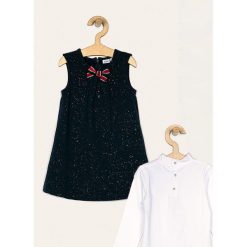 Blukids - Sukienka dziecięca 6140.5403233. Niebieskie sukienki dziewczęce Blukids, bez wzorów, z elastanu, casualowe, bez rękawów, proste. Za 89,90 zł.